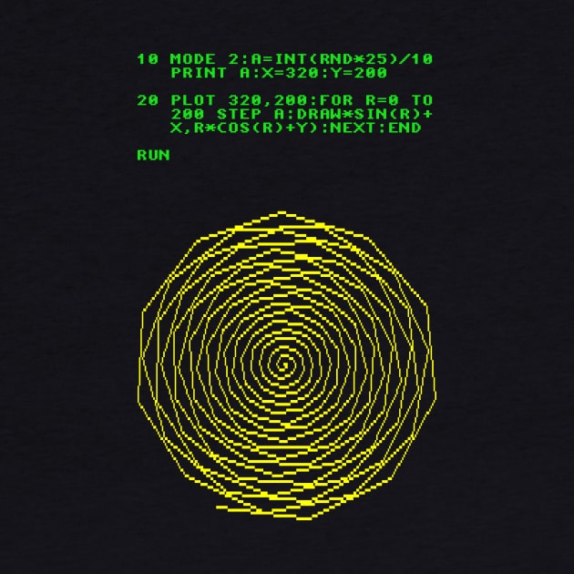 Spiral BASIC code by Olipix